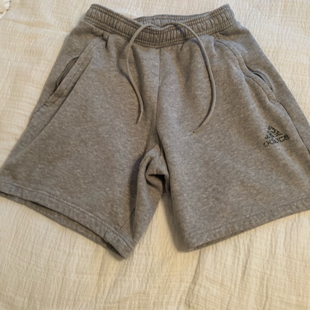 Grey Adidas Sweat Shorts